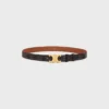 Triomphe Belt 25Mm in Triomphe Canvas Triomphe Belt 25Mm in Triomphe Canvas
