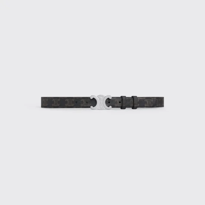 Triomphe Belt 25Mm  in Triomphe Canvas