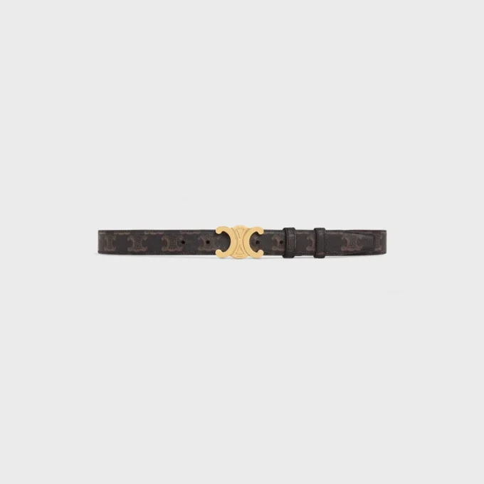 Triomphe Belt 25Mm in Triomphe Canvas Triomphe Belt 25Mm in Triomphe Canvas
