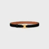 Triomphe Buckle & Reversible Strap 25Mm Triomphe Buckle & Reversible Strap 25Mm