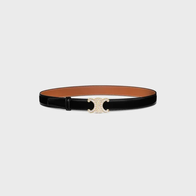 Triomphe Buckle & Reversible Strap 25Mm Triomphe Buckle & Reversible Strap 25Mm