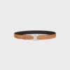 Triomphe Buckle & Reversible Strap 25Mm Triomphe Buckle & Reversible Strap 25Mm