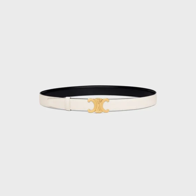 Triomphe Buckle & Reversible Strap 25Mm Triomphe Buckle & Reversible Strap 25Mm