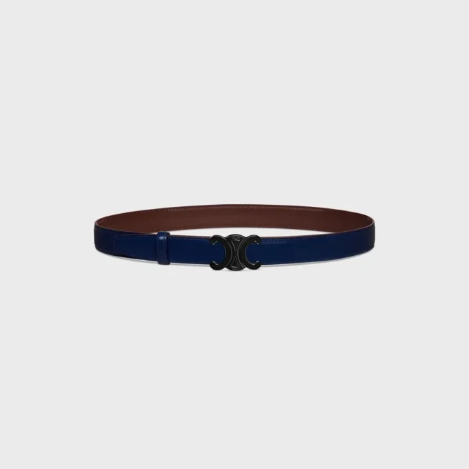 Triomphe Buckle & Reversible Strap 25Mm Triomphe Buckle & Reversible Strap 25Mm