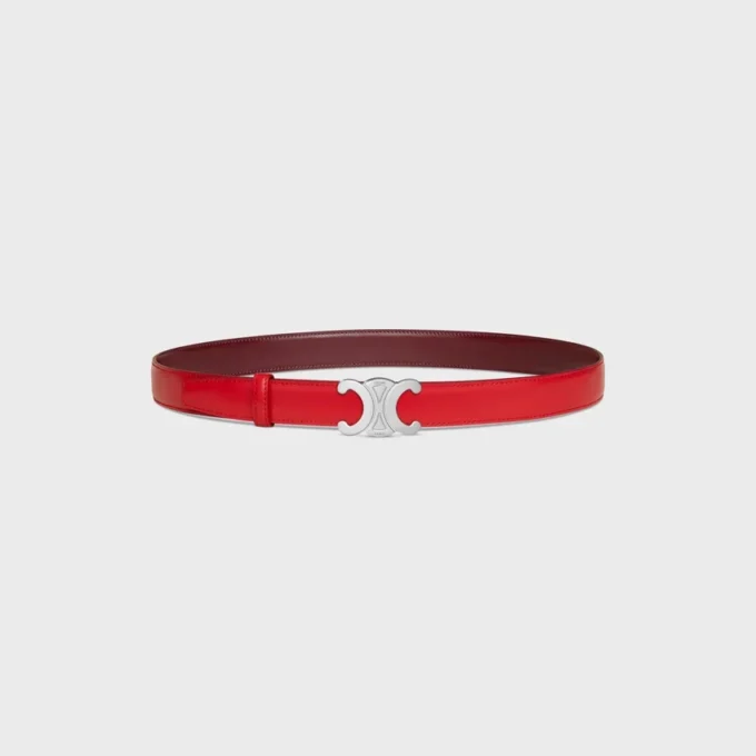 Triomphe Buckle & Reversible Strap 25Mm Triomphe Buckle & Reversible Strap 25Mm