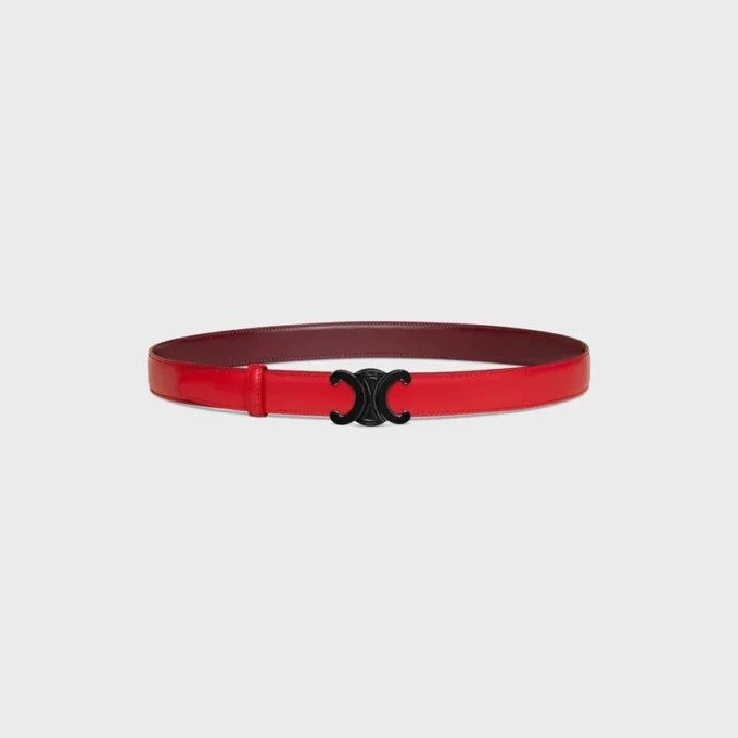 Triomphe Buckle & Reversible Strap 25Mm Triomphe Buckle & Reversible Strap 25Mm