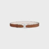 Triomphe Buckle & Reversible Strap 25Mm Triomphe Buckle & Reversible Strap 25Mm