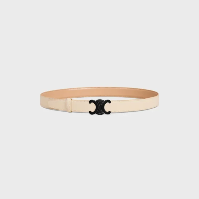 Triomphe Buckle & Reversible Strap 25Mm Triomphe Buckle & Reversible Strap 25Mm