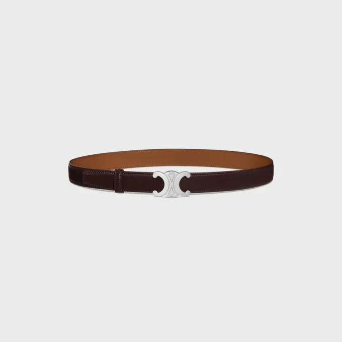 Triomphe Buckle & Reversible Strap 25Mm Triomphe Buckle & Reversible Strap 25Mm