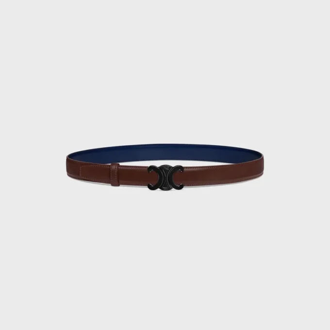 Triomphe Buckle & Reversible Strap 25Mm Triomphe Buckle & Reversible Strap 25Mm