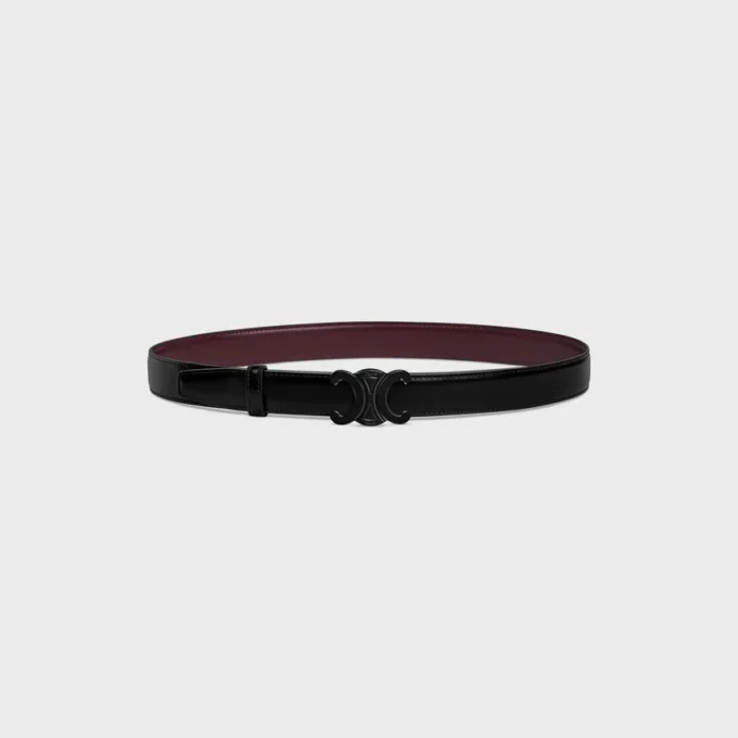 Triomphe Buckle & Reversible Strap 25Mm Triomphe Buckle & Reversible Strap 25Mm