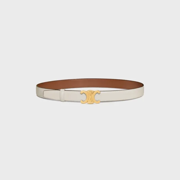 Triomphe Buckle & Reversible Strap 25Mm Triomphe Buckle & Reversible Strap 25Mm