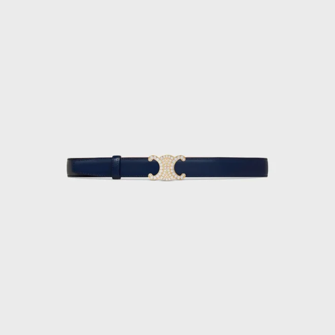 Triomphe Buckle & Reversible Strap 25Mm Triomphe Buckle & Reversible Strap 25Mm