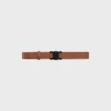 Triomphe Buckle & Reversible Strap 25Mm Triomphe Buckle & Reversible Strap 25Mm