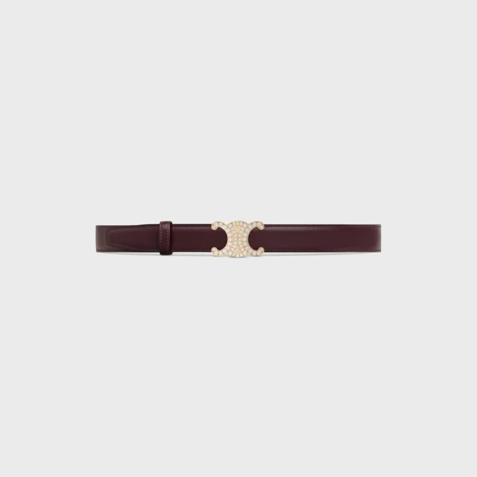 Triomphe Buckle & Reversible Strap 25Mm Triomphe Buckle & Reversible Strap 25Mm