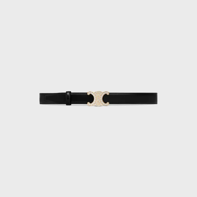 Triomphe Buckle & Reversible Strap 25Mm Triomphe Buckle & Reversible Strap 25Mm