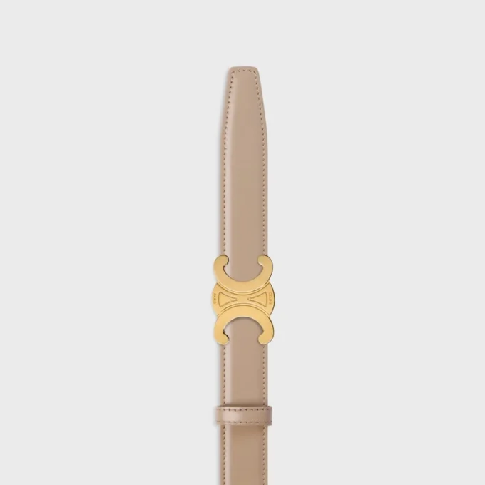 Triomphe Buckle & Reversible Strap 25Mm Triomphe Buckle & Reversible Strap 25Mm