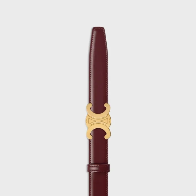 Triomphe Buckle & Reversible Strap 25Mm Triomphe Buckle & Reversible Strap 25Mm