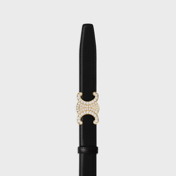 Triomphe Buckle & Reversible Strap 25Mm Triomphe Buckle & Reversible Strap 25Mm