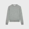 Triomphe Crew Neck Sweater in Fine Wool Triomphe Crew Neck Sweater in Fine Wool