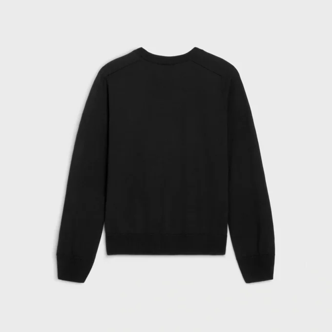 Triomphe Crew Neck Sweater in Wool Triomphe Crew Neck Sweater in Wool