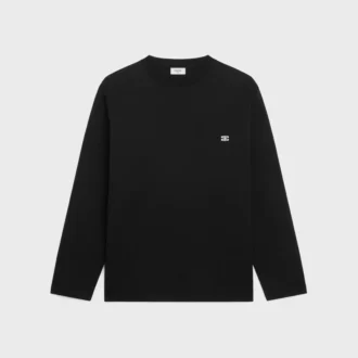 Triomphe Long-Sleeved T-Shirt in Cotton Jersey