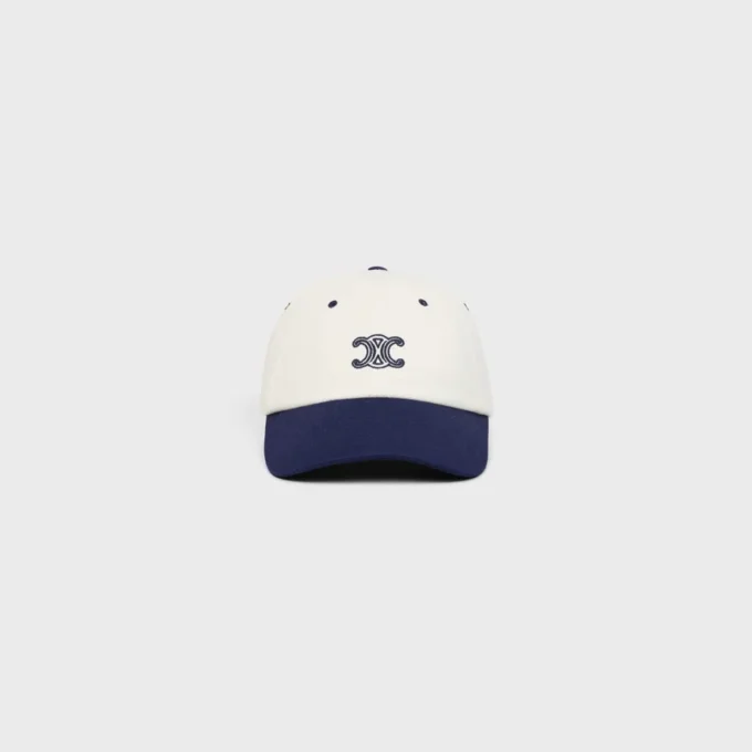 Triomphe Richelieu Cap in Cotton Twill