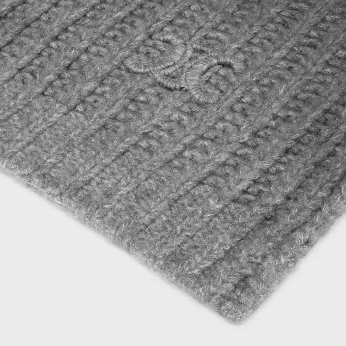 Triomphe Scarf in Cashmere, Wool and Silk Triomphe Scarf in Cashmere, Wool and Silk