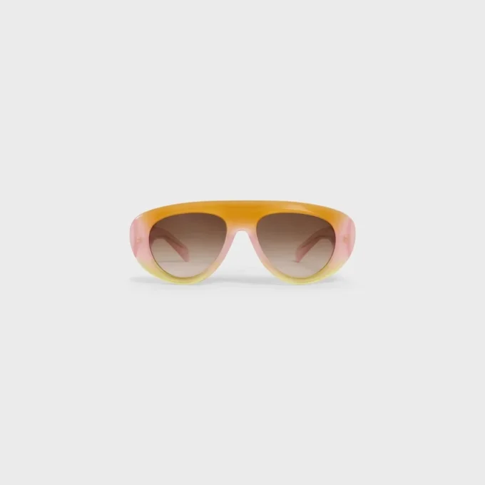 Triomphe Stamp 01 Sunglasses in Acetate Triomphe Stamp 01 Sunglasses in Acetate