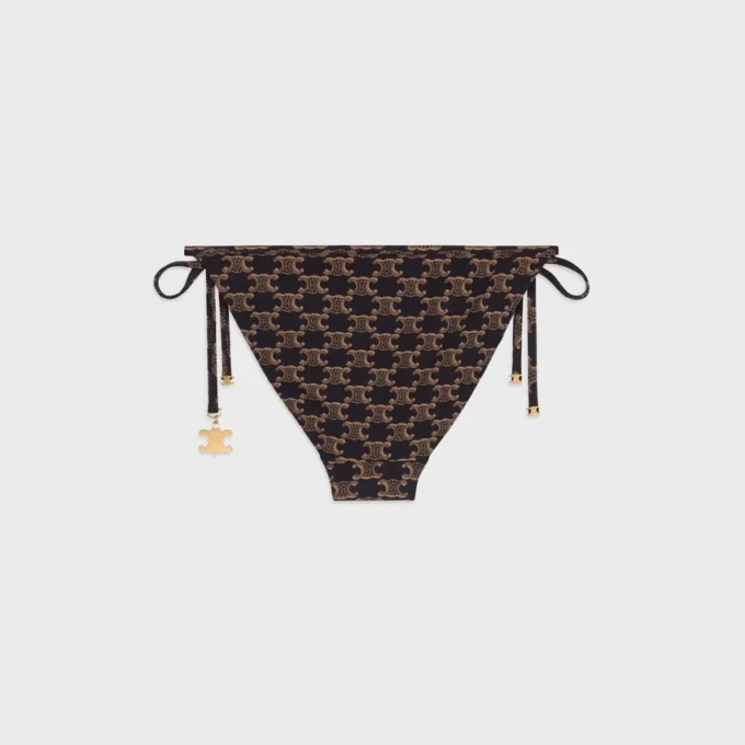 Triomphe Swimsuit Bottom in Monogram Matte Jersey Triomphe Swimsuit Bottom in Monogram Matte Jersey