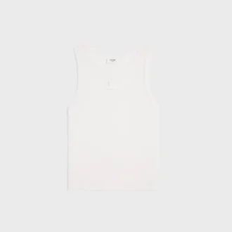 Triomphe Tank Top in Ribbed Cotton Triomphe Tank Top in Ribbed Cotton