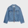 Trucker Jacket in Cotton Denim Trucker Jacket in Cotton Denim