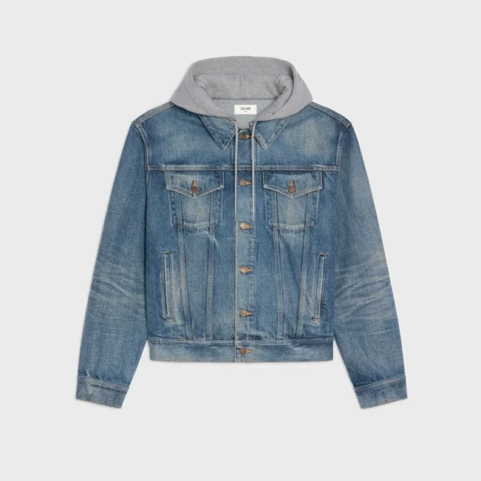 Trucker Jacket in Cotton Denim Trucker Jacket in Cotton Denim
