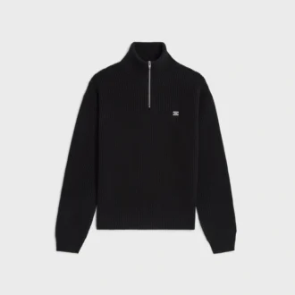Trucker Sweater in Ribbed Wool Trucker Sweater in Ribbed Wool