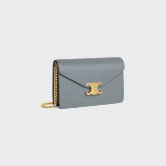 Wallet on Chain Margo in Shiny Calfskin