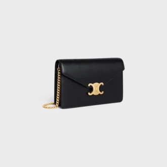 Wallet on Chain Margo in Shiny Calfskin