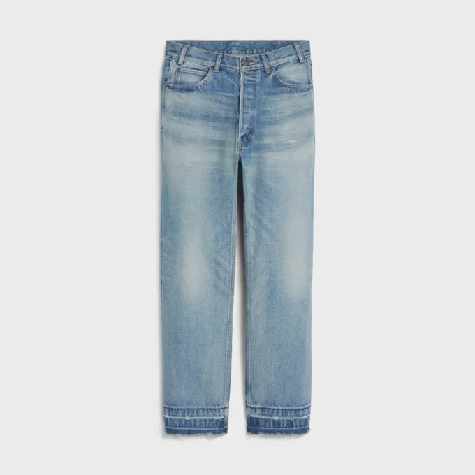 Wesley Jeans in Cotton Denim Wesley Jeans in Cotton Denim
