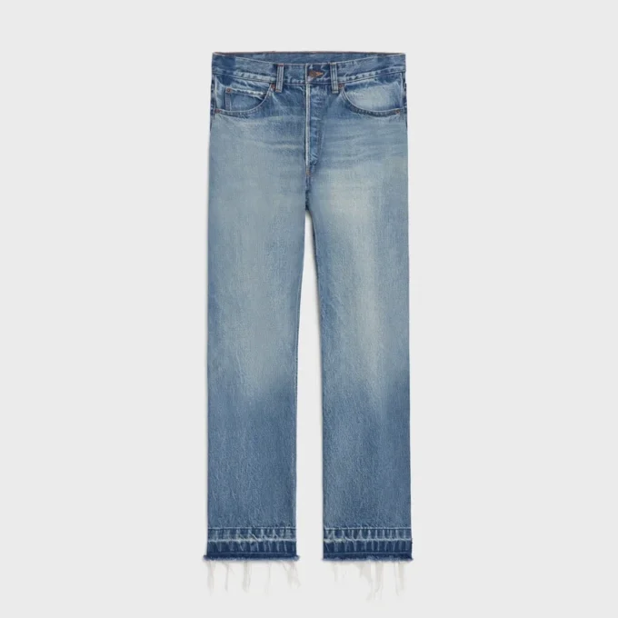 Wesley Jeans in Cotton Denim Wesley Jeans in Cotton Denim