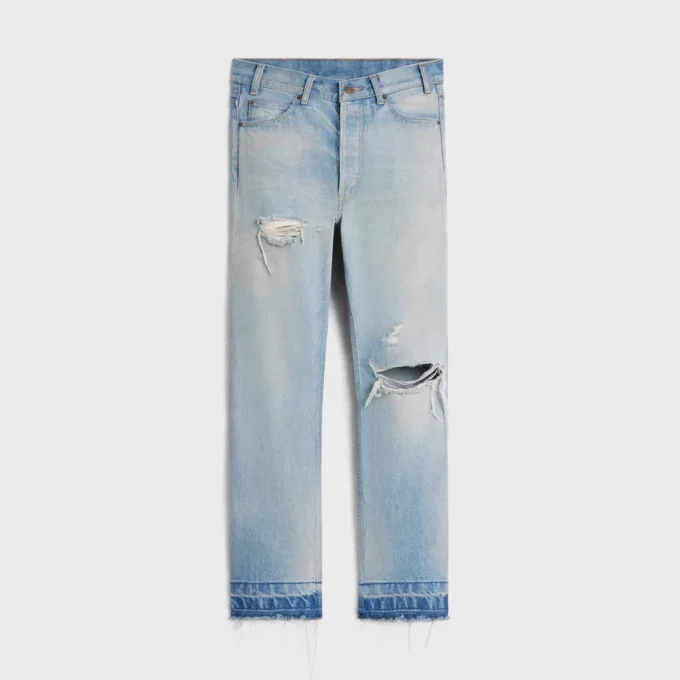 Wesley Jeans in Cotton Denim Wesley Jeans in Cotton Denim