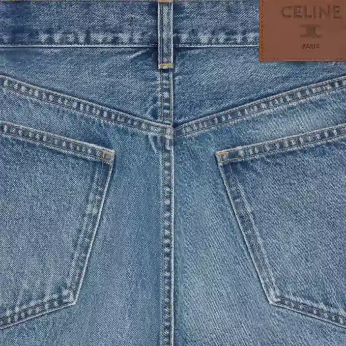 Wesley Jeans in Cotton Denim Wesley Jeans in Cotton Denim