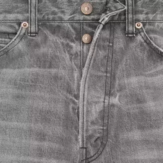 Wesley Jeans in Cotton Denim Wesley Jeans in Cotton Denim