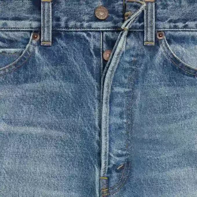 Wesley Jeans in Cotton Denim Wesley Jeans in Cotton Denim