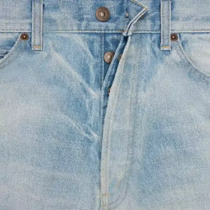 Wesley Jeans in Cotton Denim Wesley Jeans in Cotton Denim