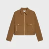 Western Blouson Jacket in Cotton Twill Western Blouson Jacket in Cotton Twill