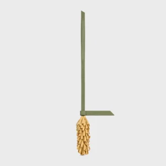 Wheat Charm in Smooth Lambskin