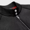 Zipped Blouson Jacket in Soft Lambskin