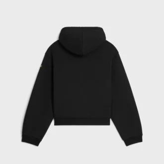 Zipped Hoodie in Cotton Fleece Zipped Hoodie in Cotton Fleece
